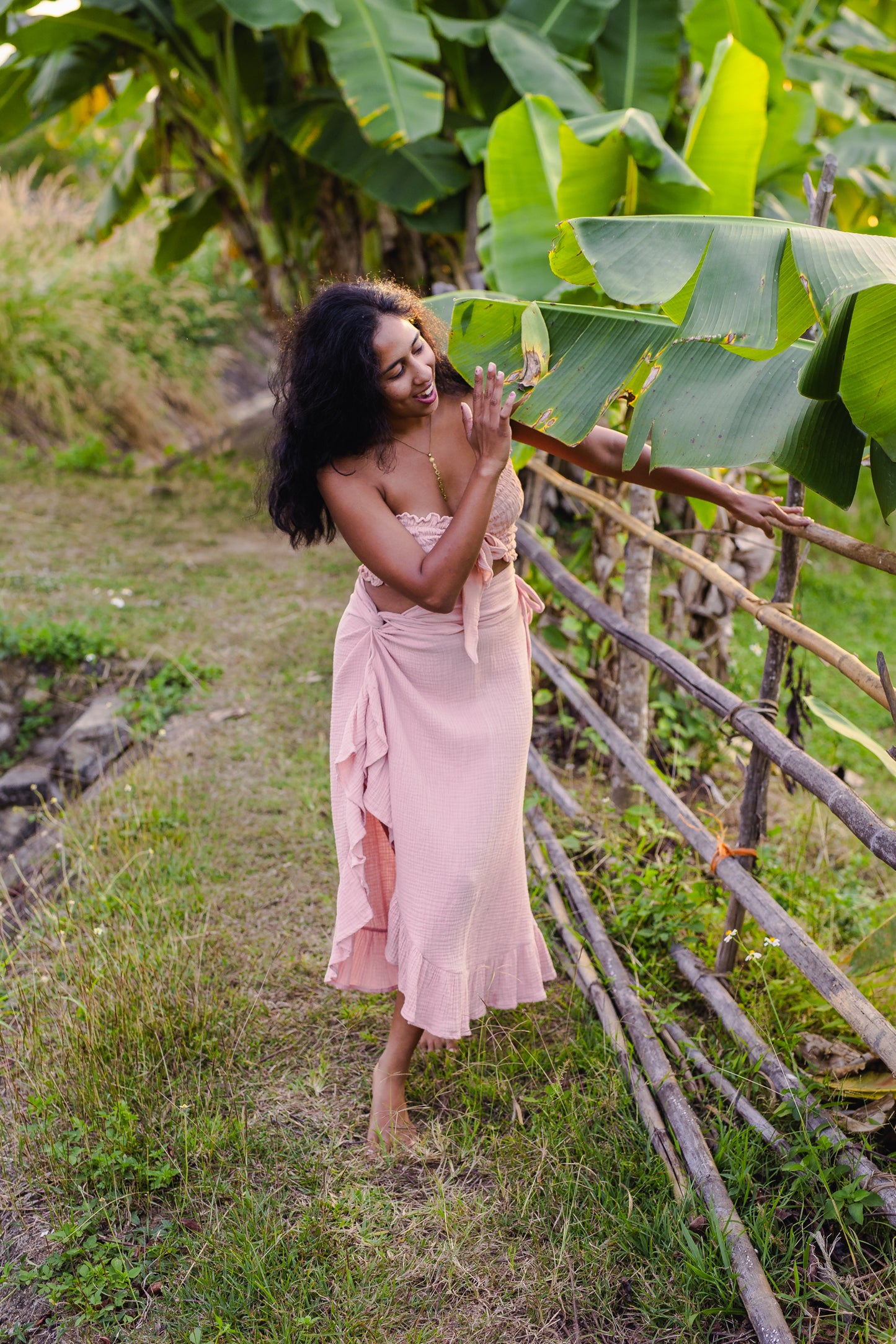 Cotton Fairy set / Sunrise Rose