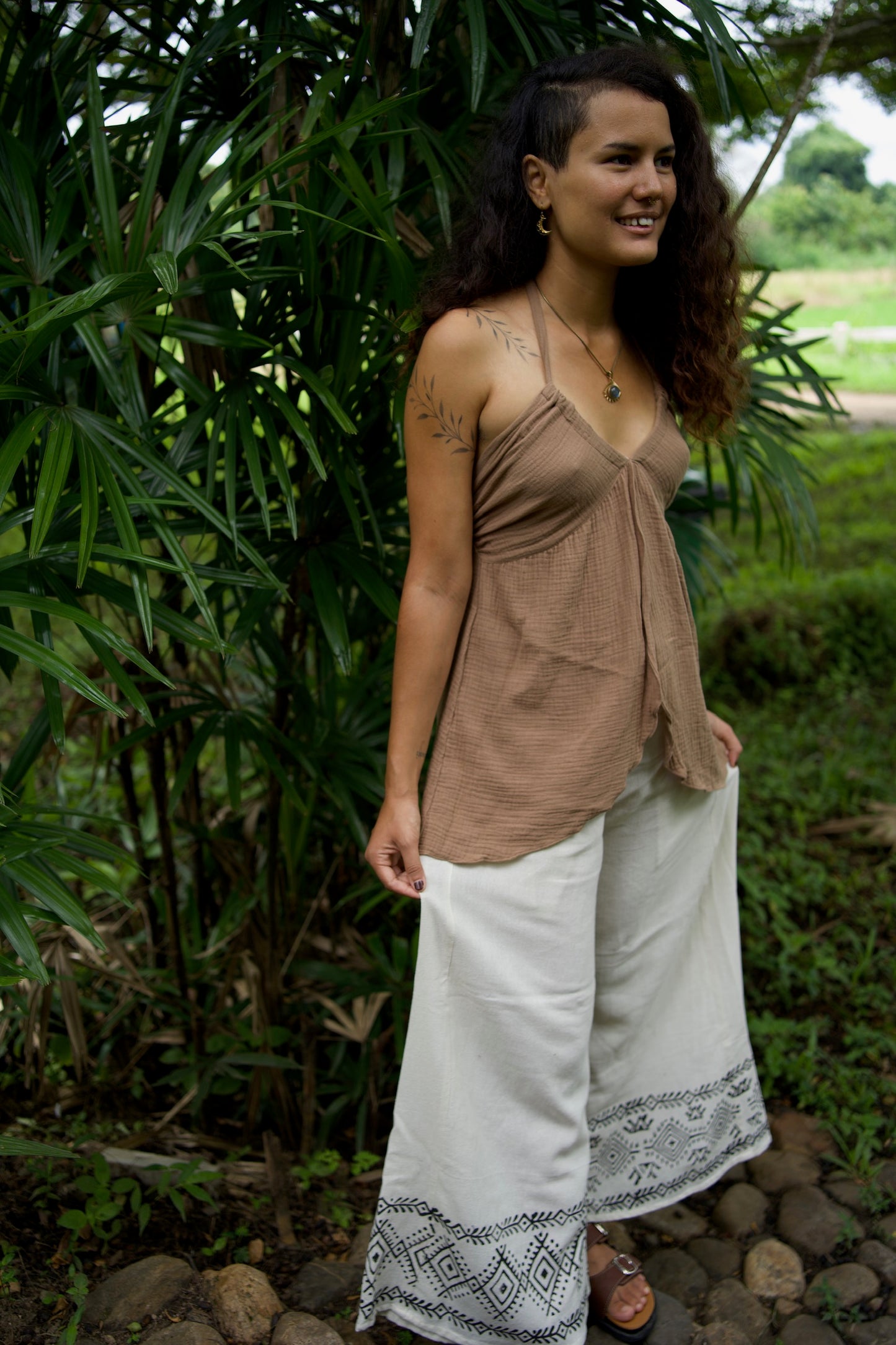 Womb Keeper Cotton Mocha Pants