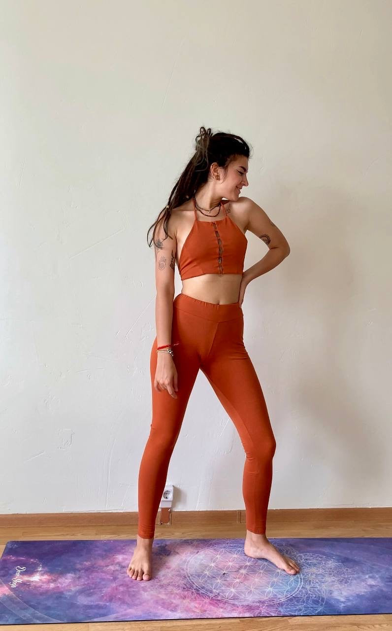 Sacred Asana leggins for Sacral Chakra