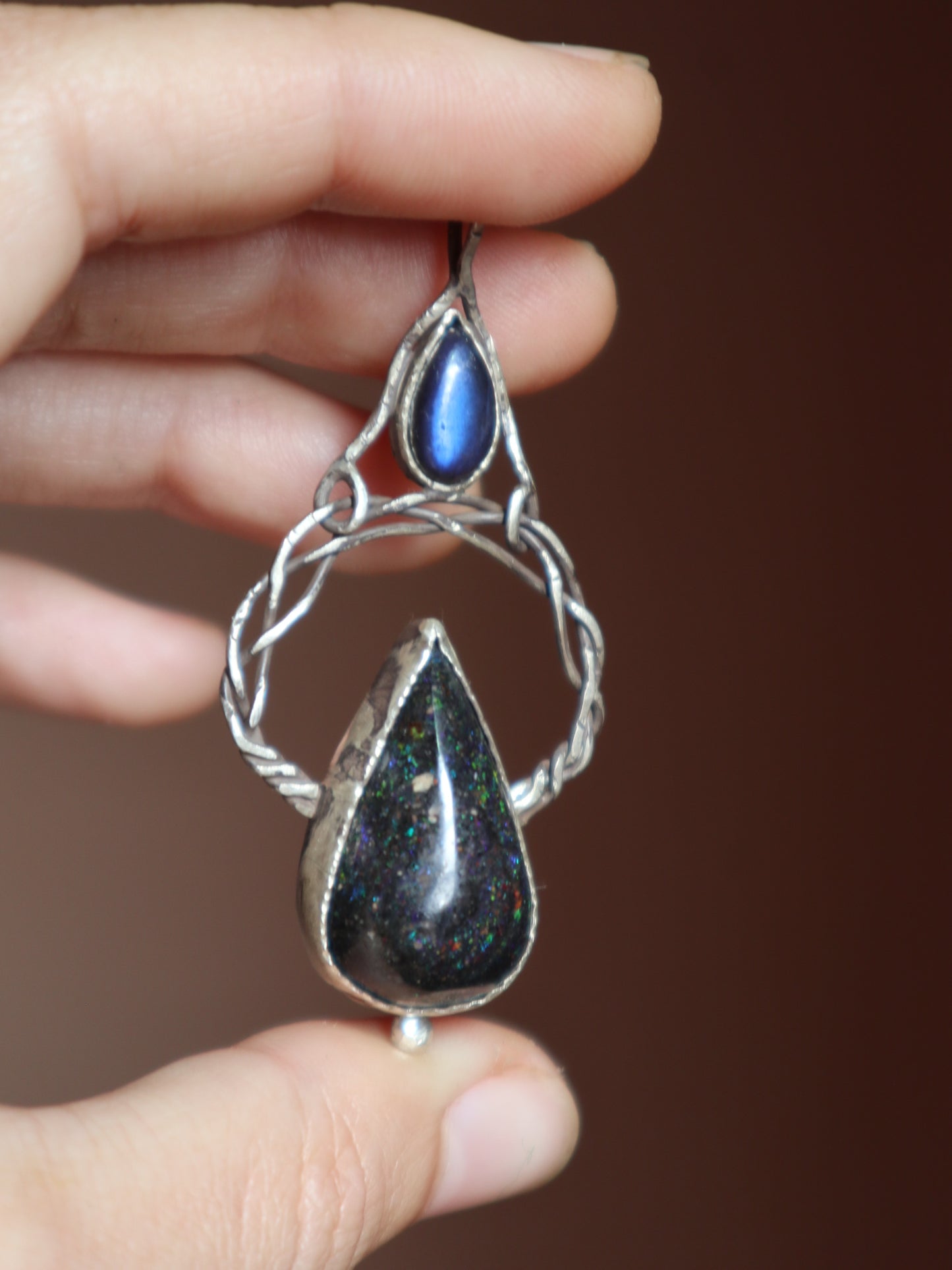 Star Seed Pendant Silver 92.5