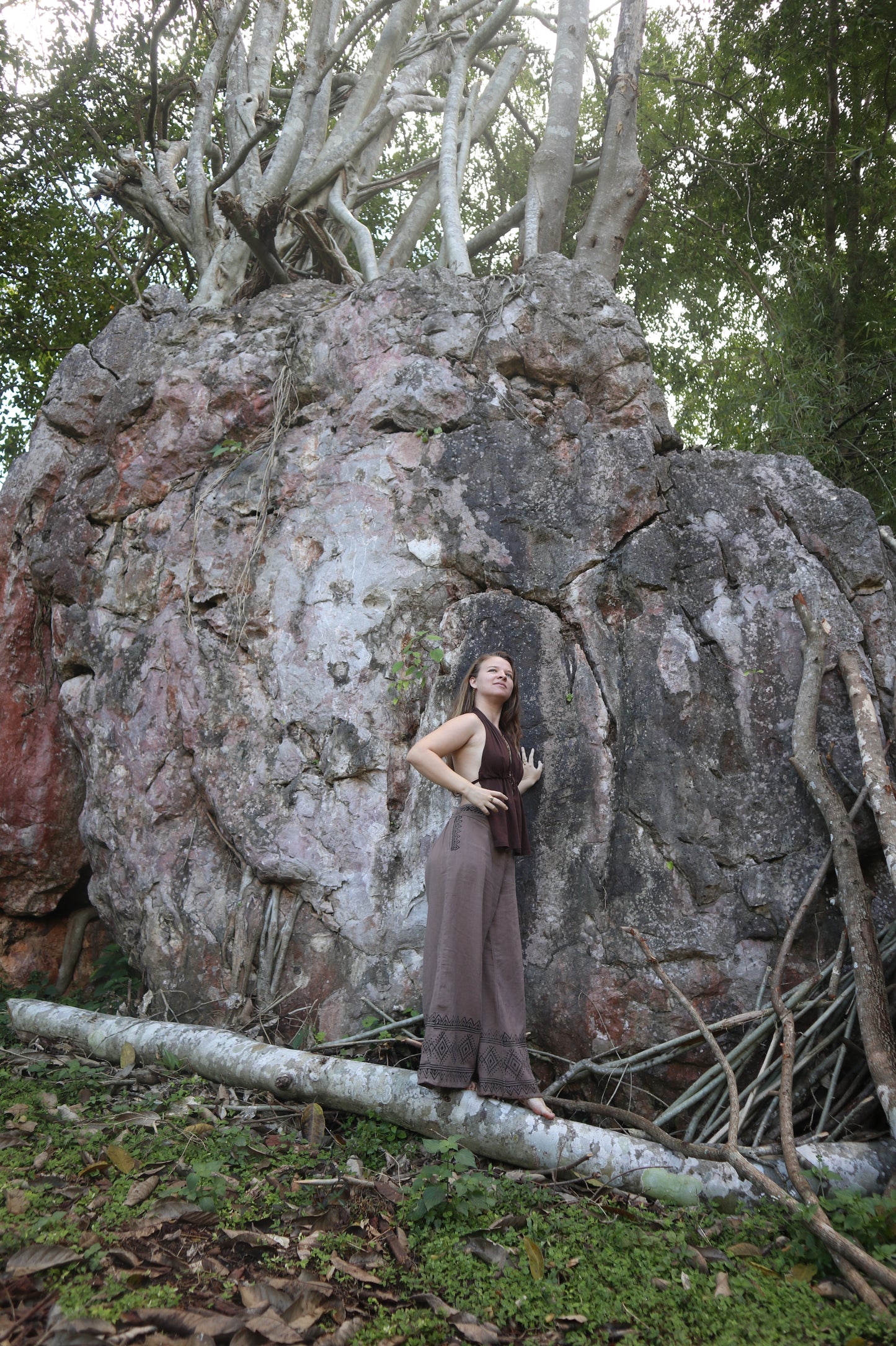 Womb Keeper Cotton Mocha Pants