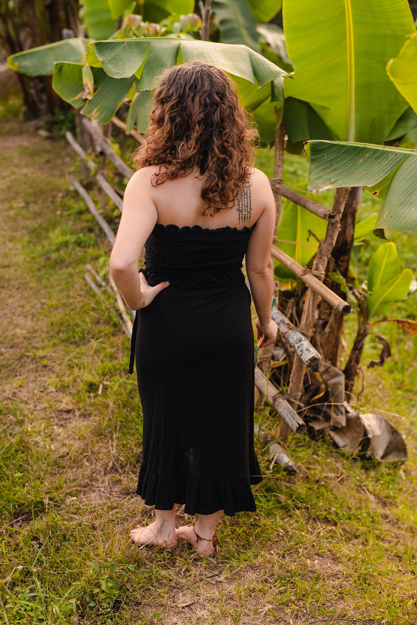 Cotton Fairy set / Night Rose