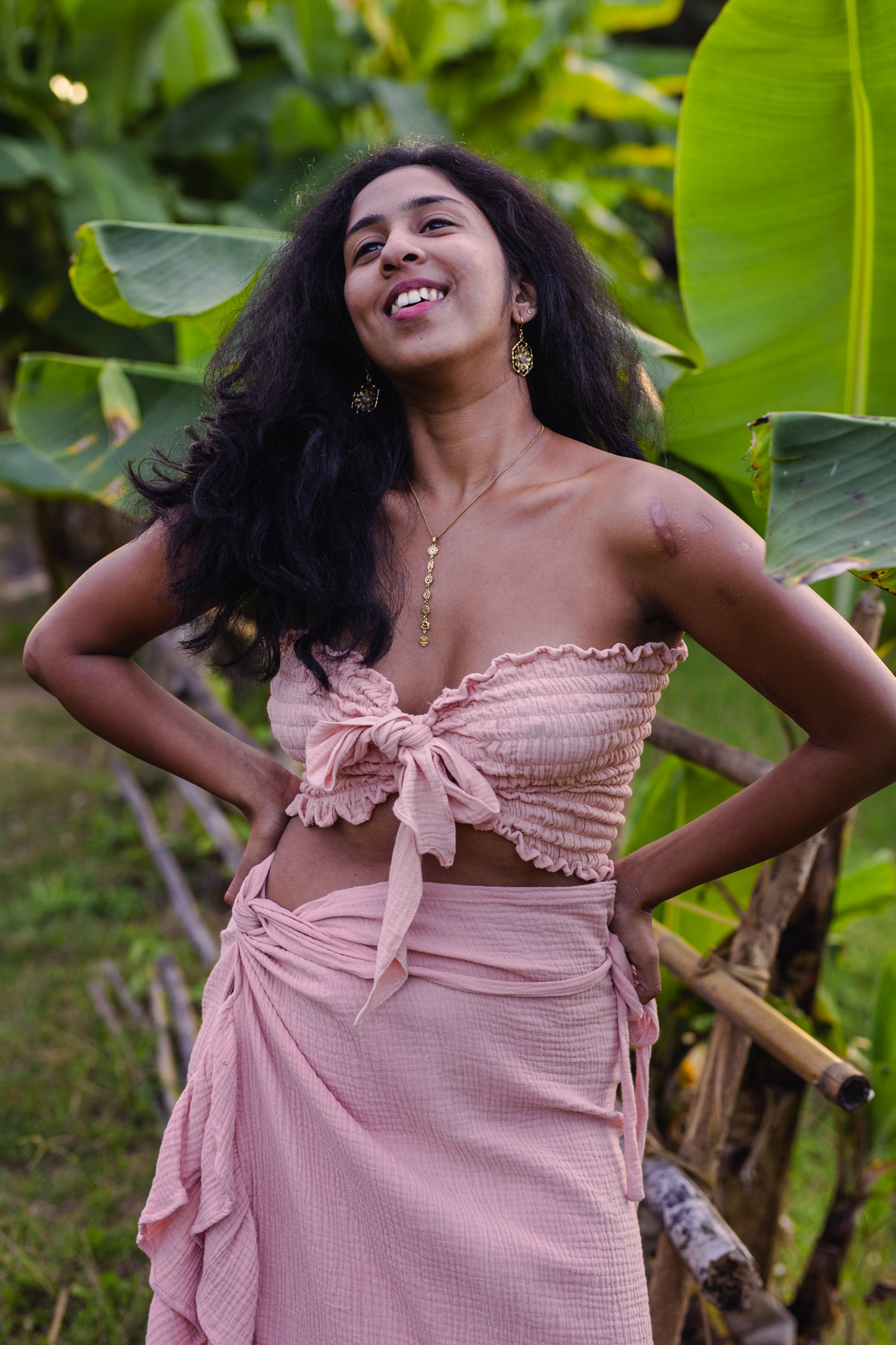 Cotton Fairy set / Sunrise Rose