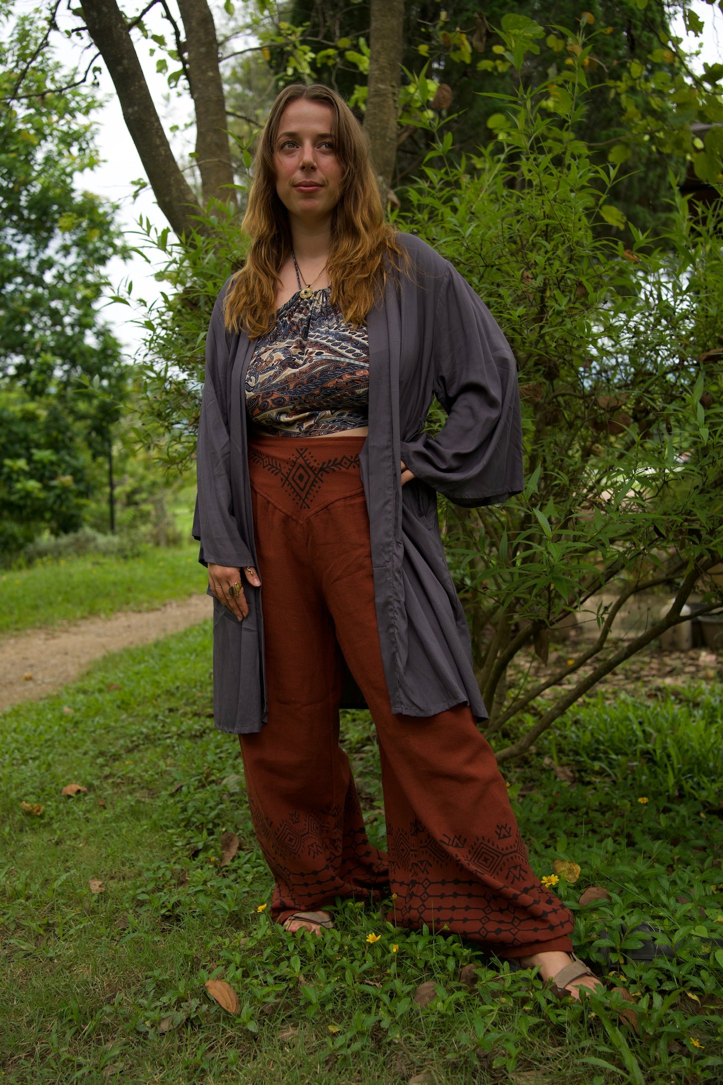 Womb Keeper Cotton Mocha Pants