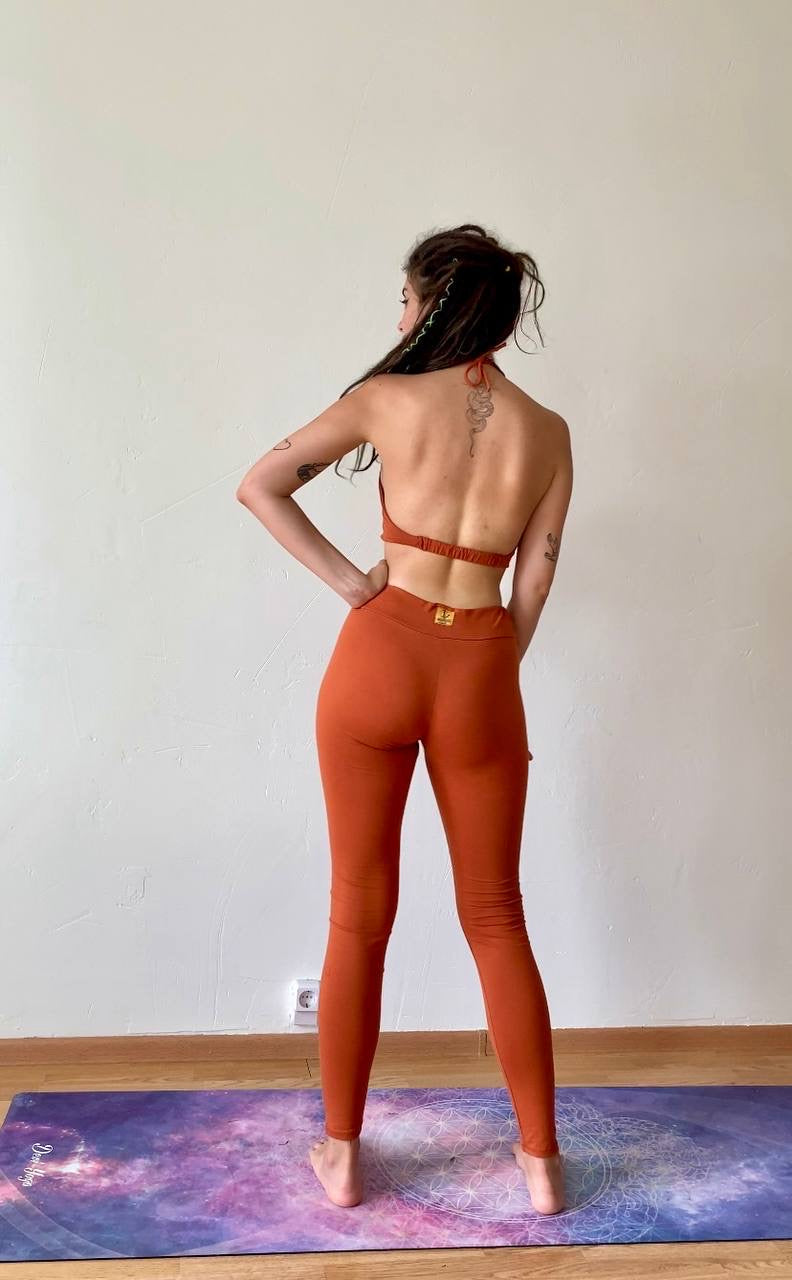 Sacred Asana leggins for Sacral Chakra