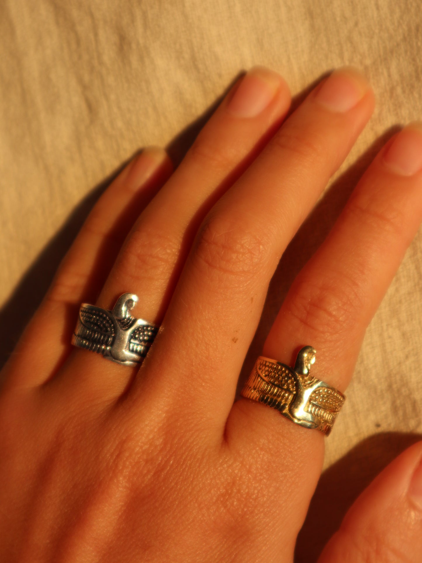 Messingring der Göttin Isis