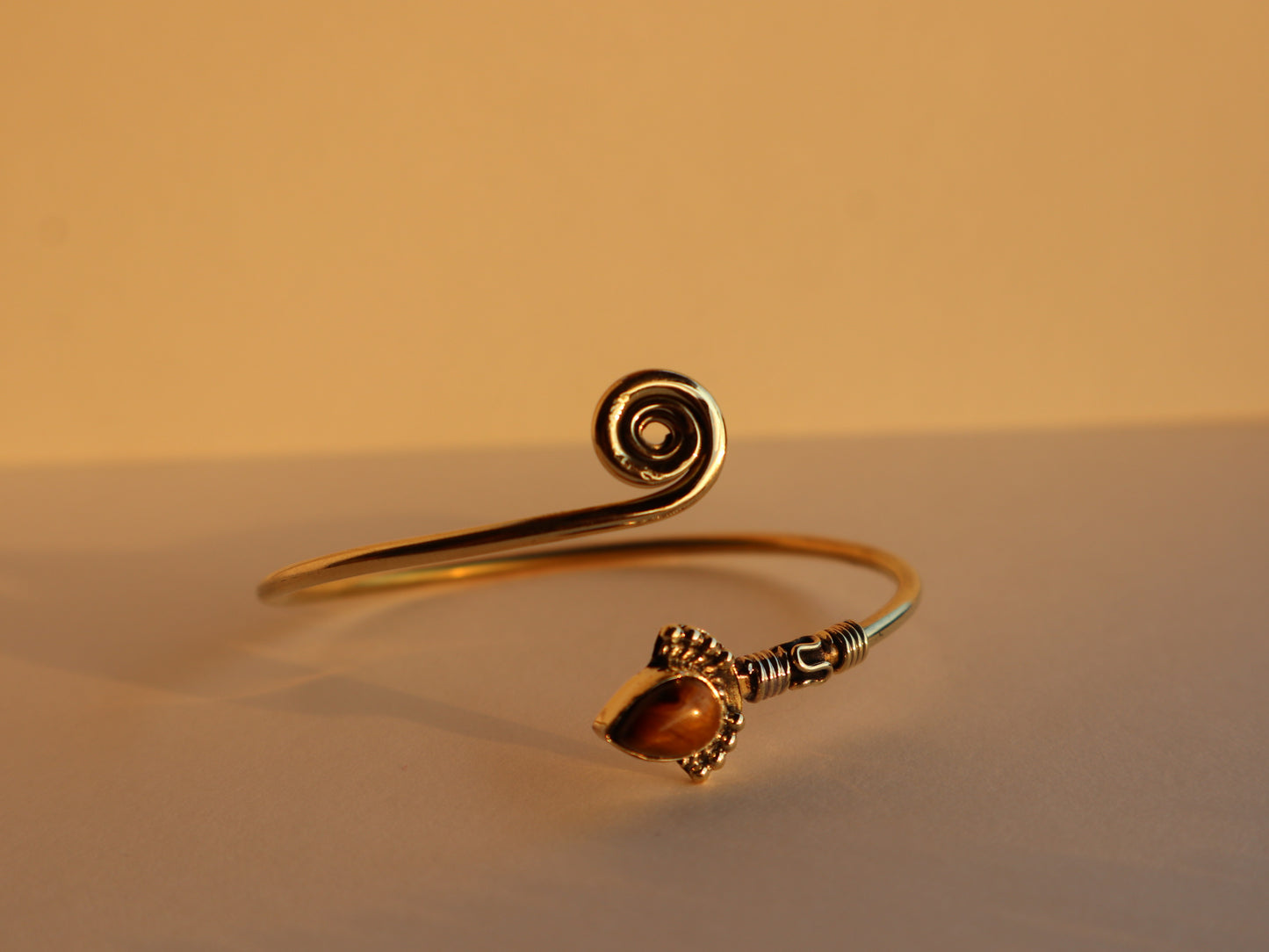 Tigress smile set: ring and bracelet