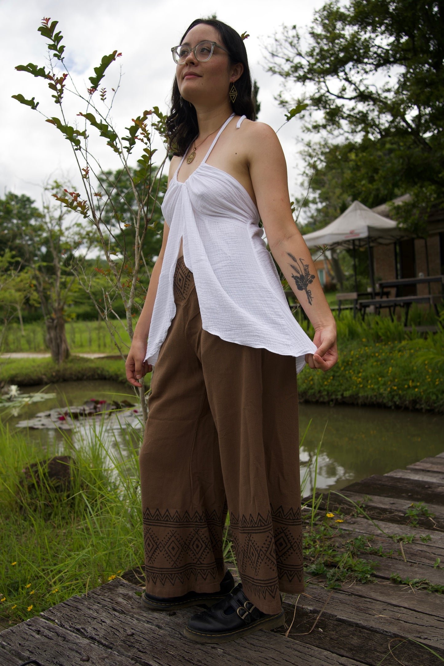 Womb Keeper Cotton Mocha Pants