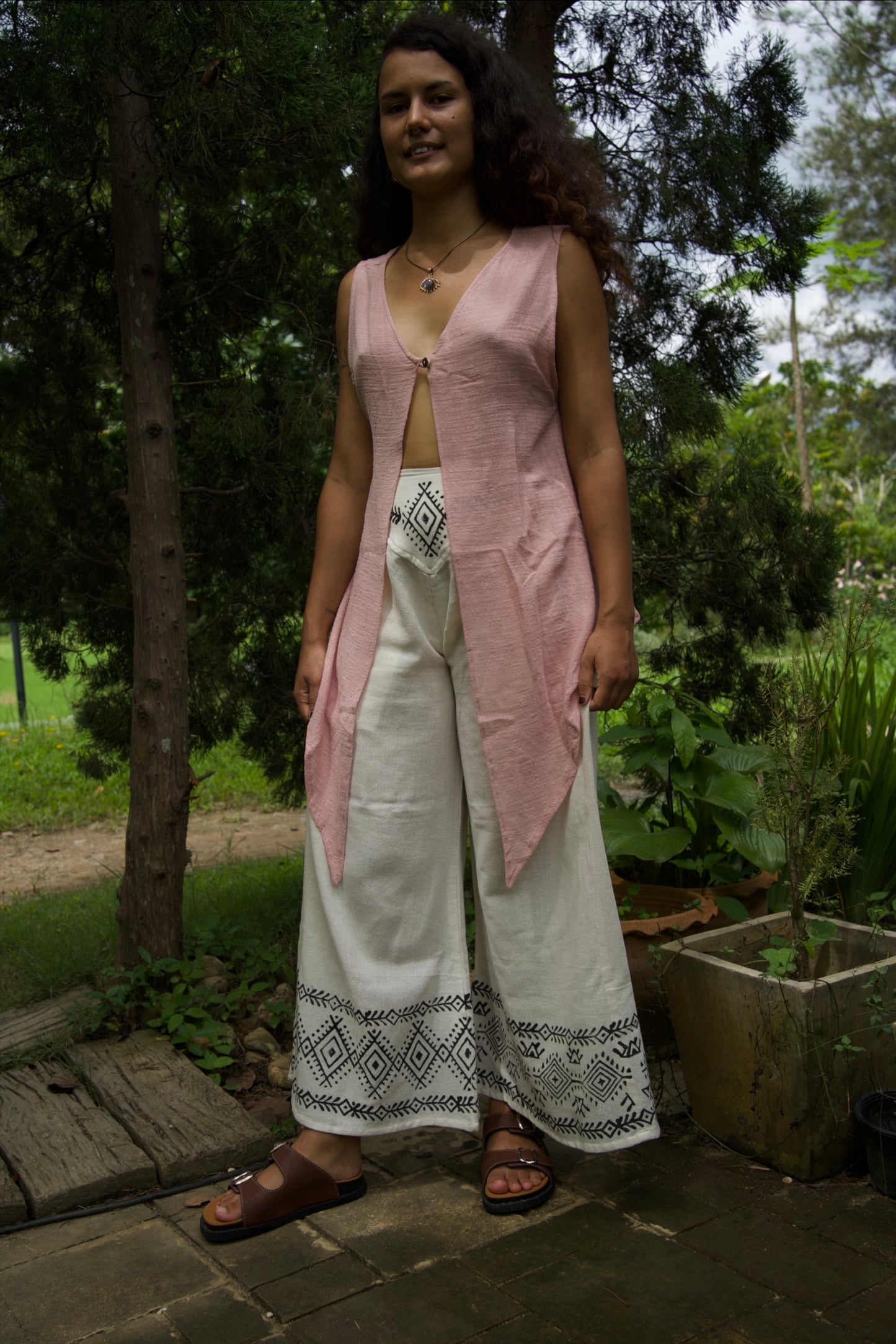 Womb Keeper Cotton Snow White Pants