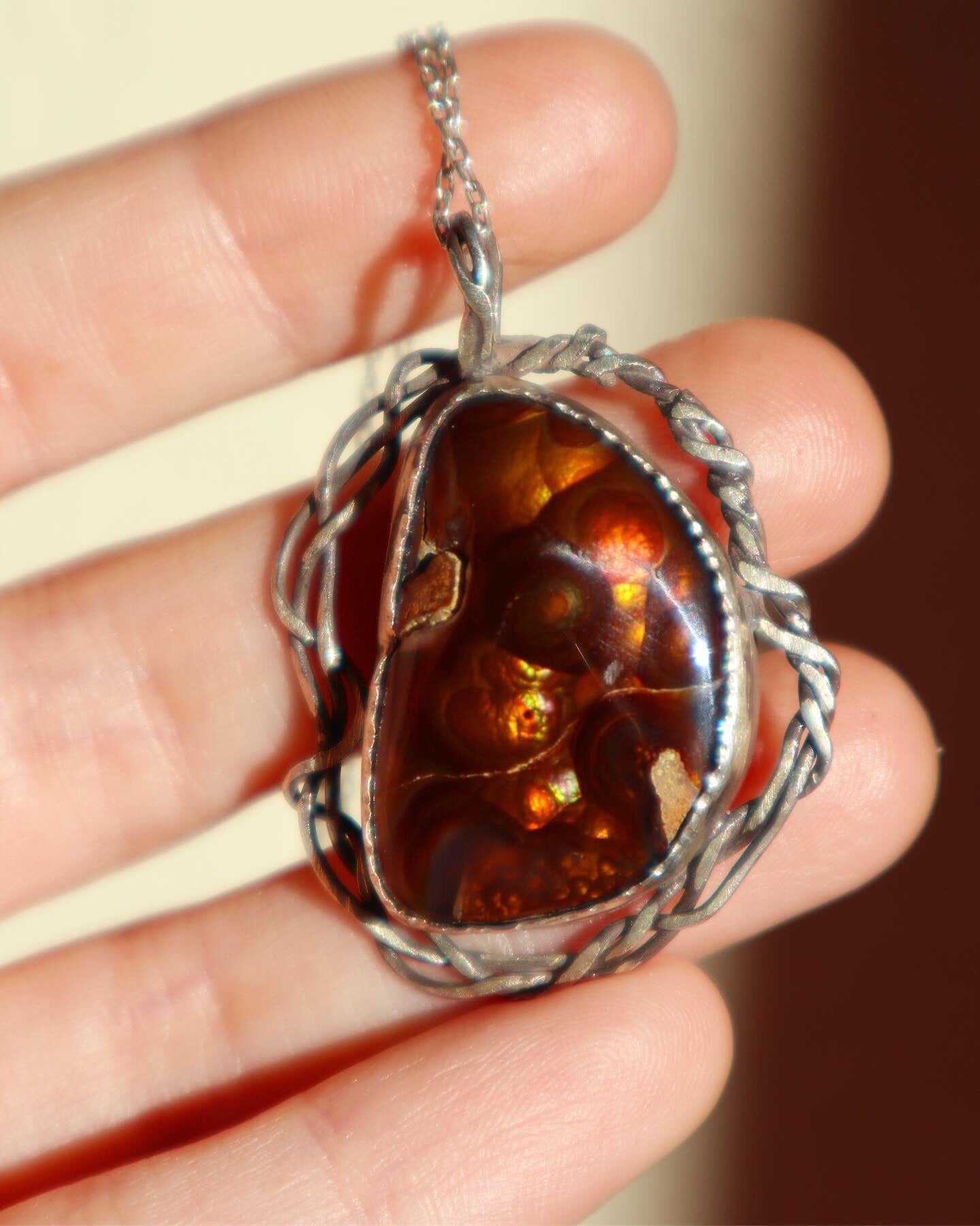 Cosmic Journey silver 92.5 pendant