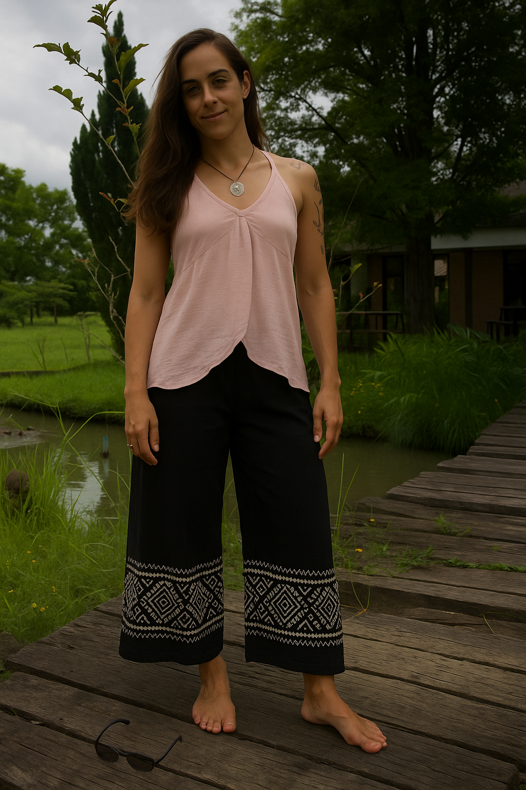 Womb Keeper Cotton Mocha Pants