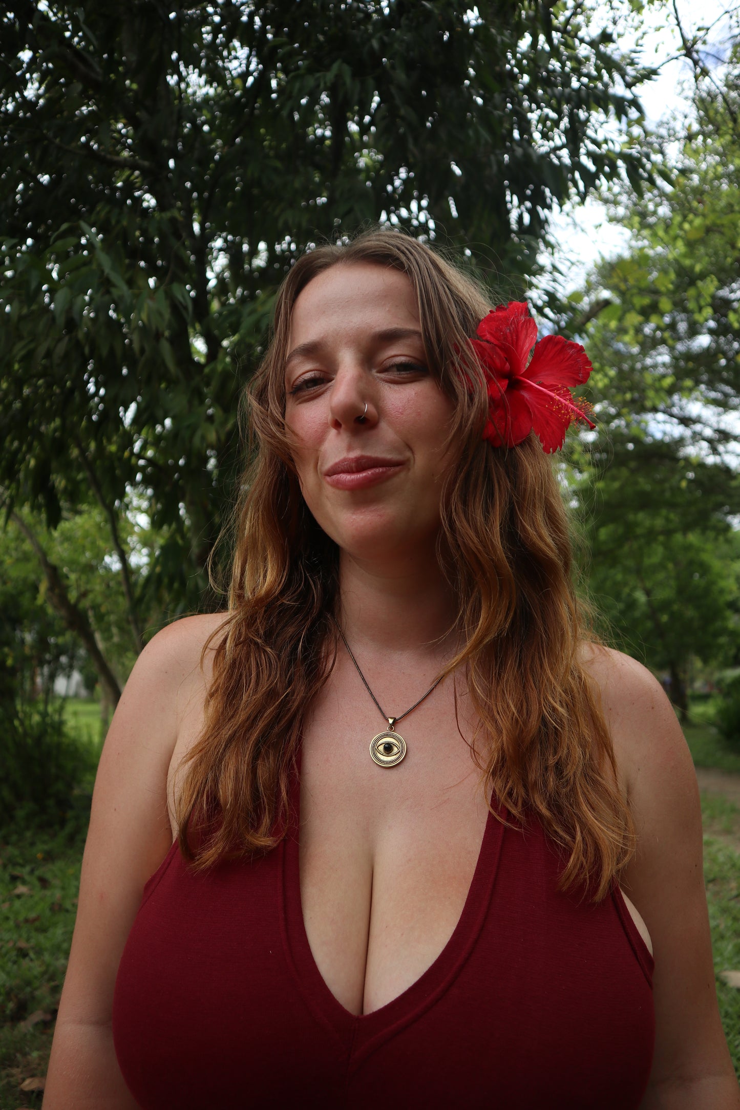 Wine Red for root chakra Victoria Top