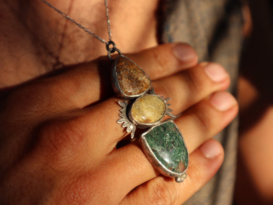 Power Within Pendant Silver 92.5