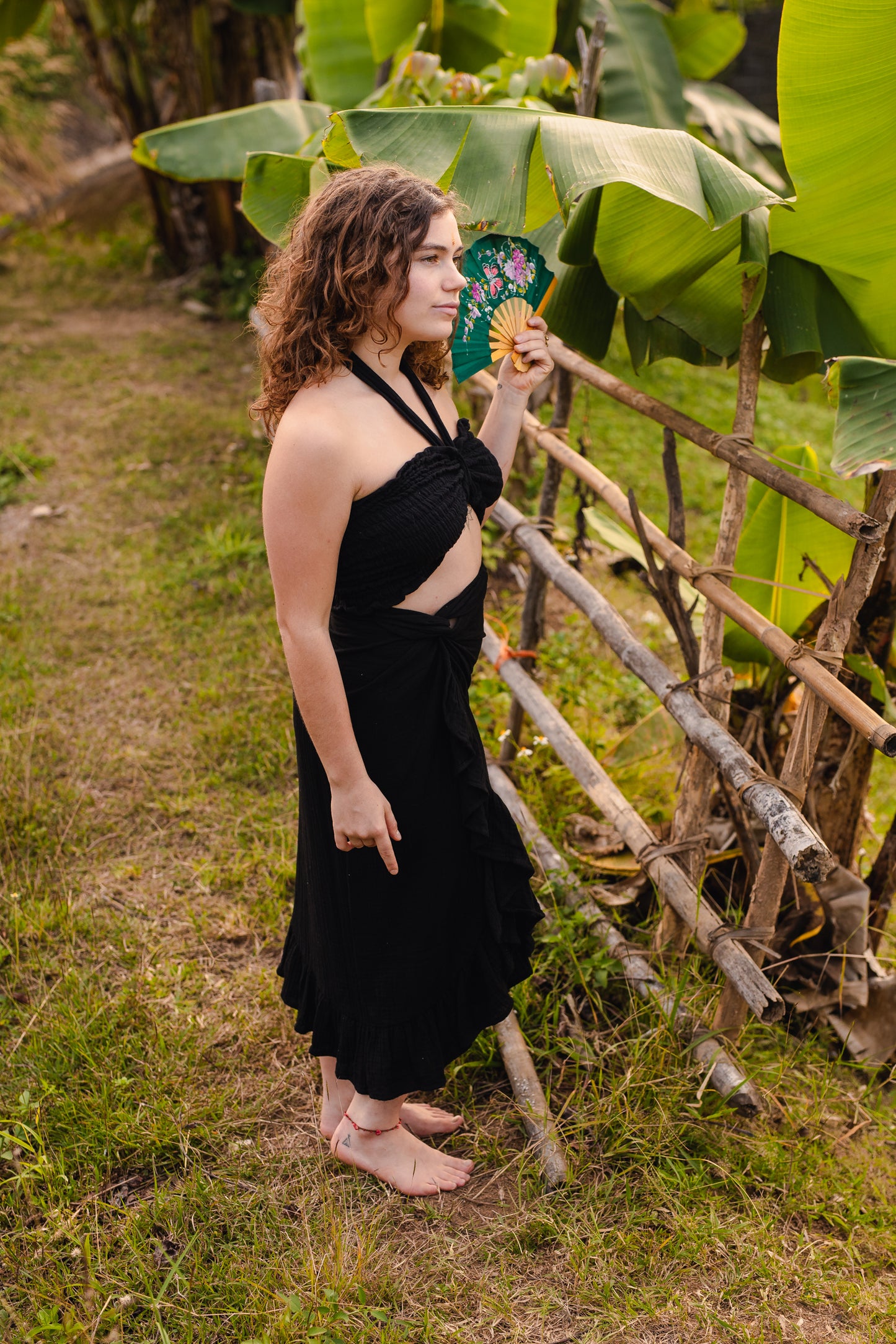 Cotton Fairy set / Night Rose