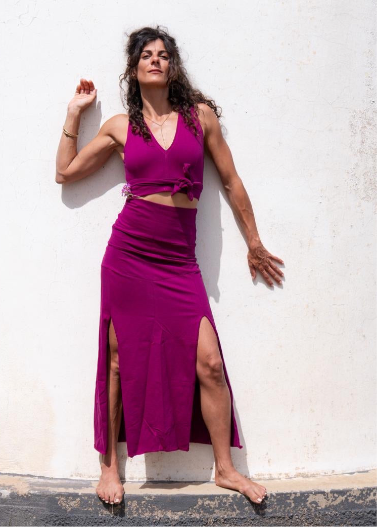 Self love Set for heart chakra/ Venus Skirt & Victoria Top