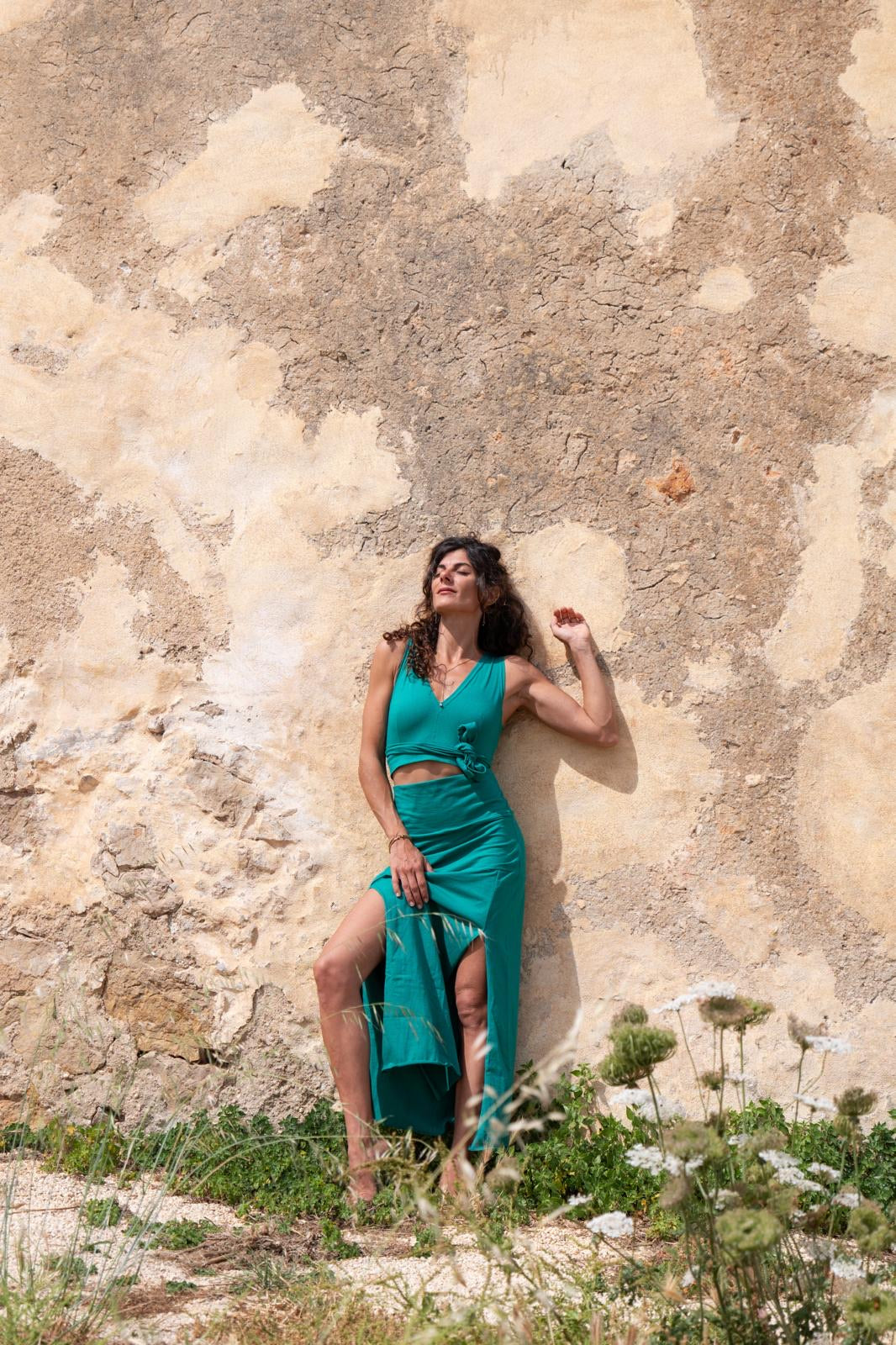 Truth Set for throat chakra/ Venus Skirt & Victoria Top