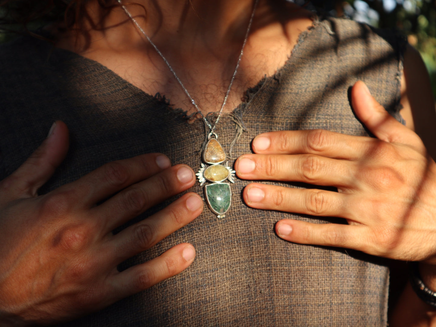 Power Within Pendant Silver 92.5