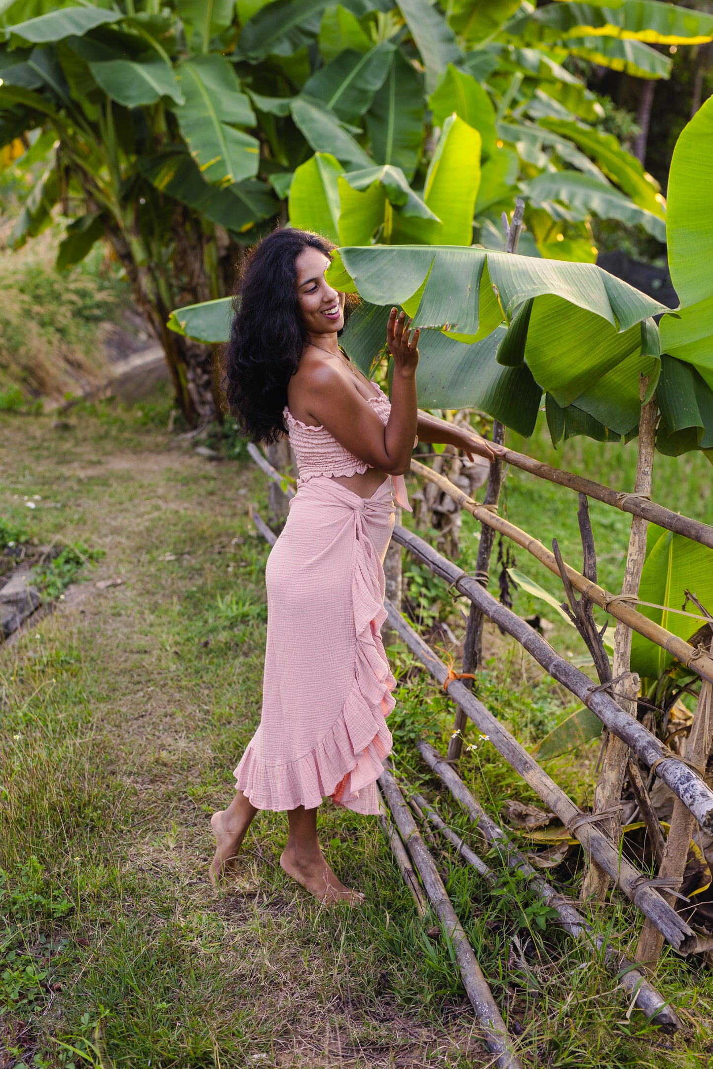 Cotton Fairy set / Sunrise Rose