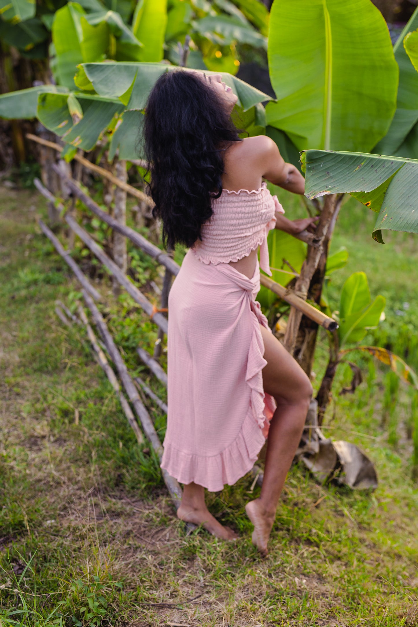 Cotton Fairy set / Sunrise Rose