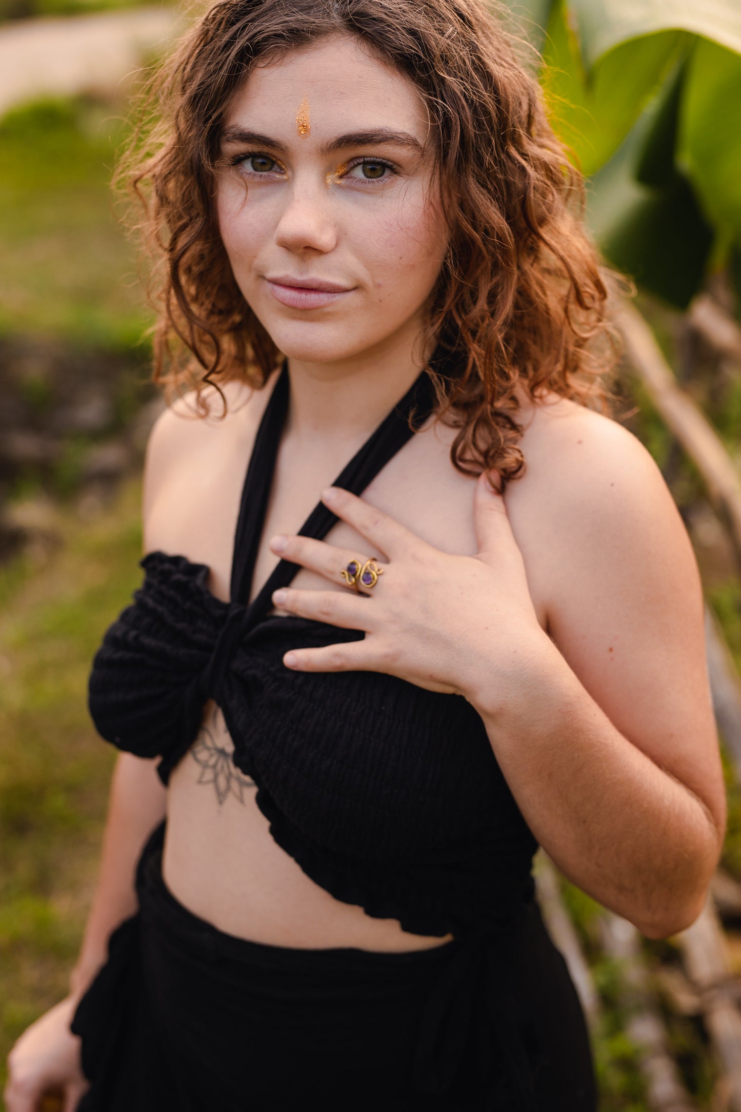 Cotton Fairy set / Night Rose