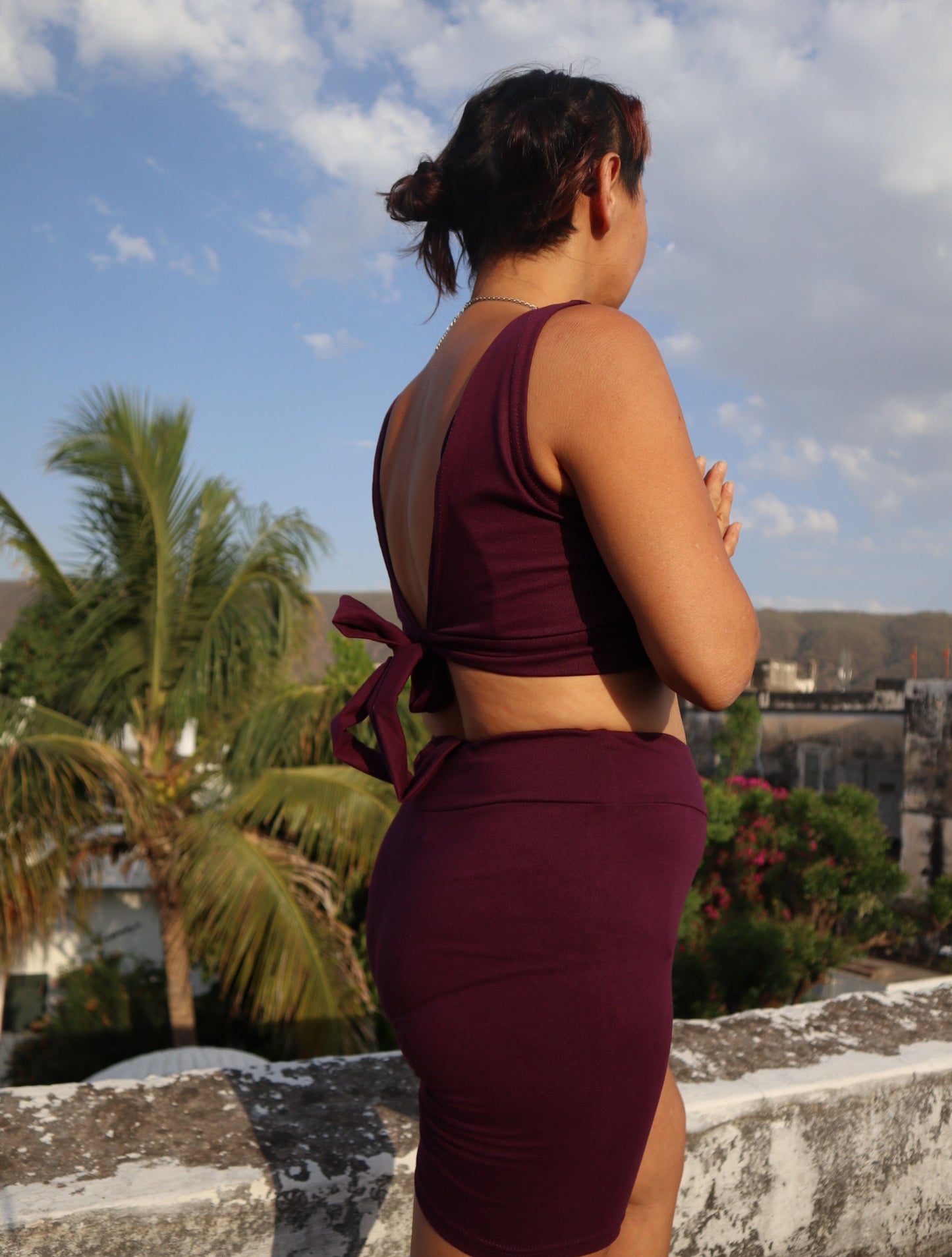 Divine Set for Crown Chakra/ Eden shorts & Victoria Top